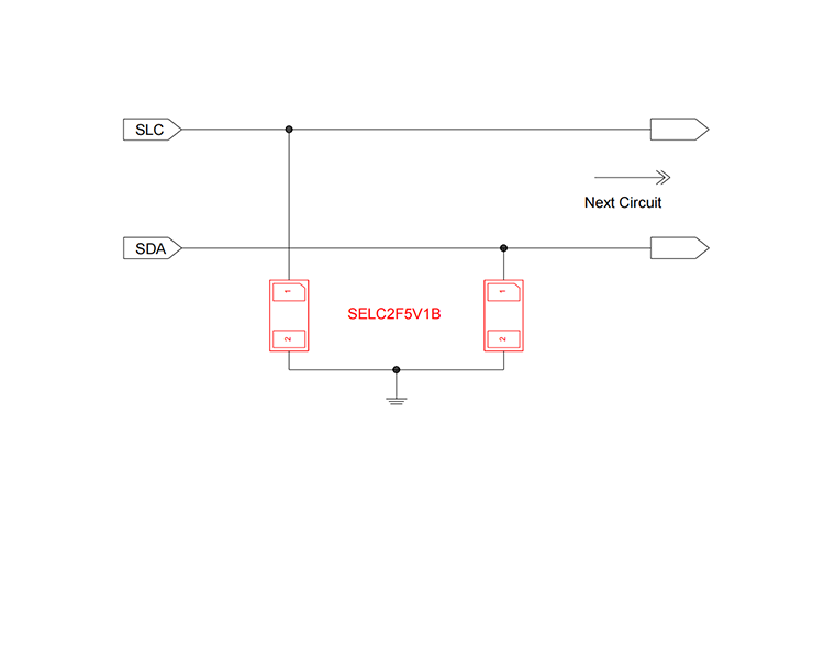 I2C 靜電放電防護方案